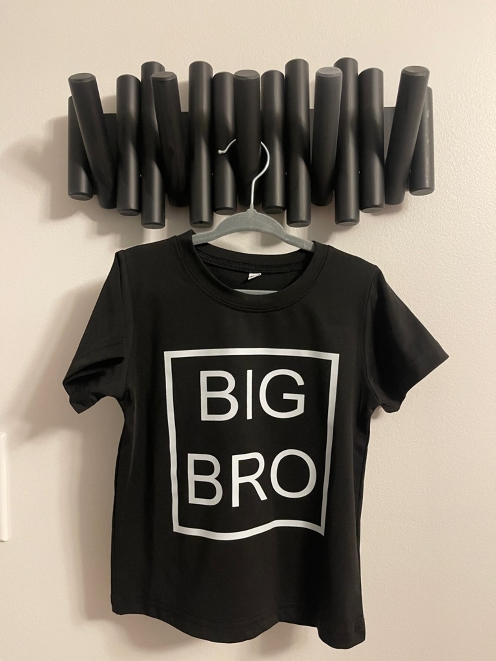 Big Bro Black Graphic Tee for Kids